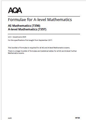 Formulae and Statistics Tables